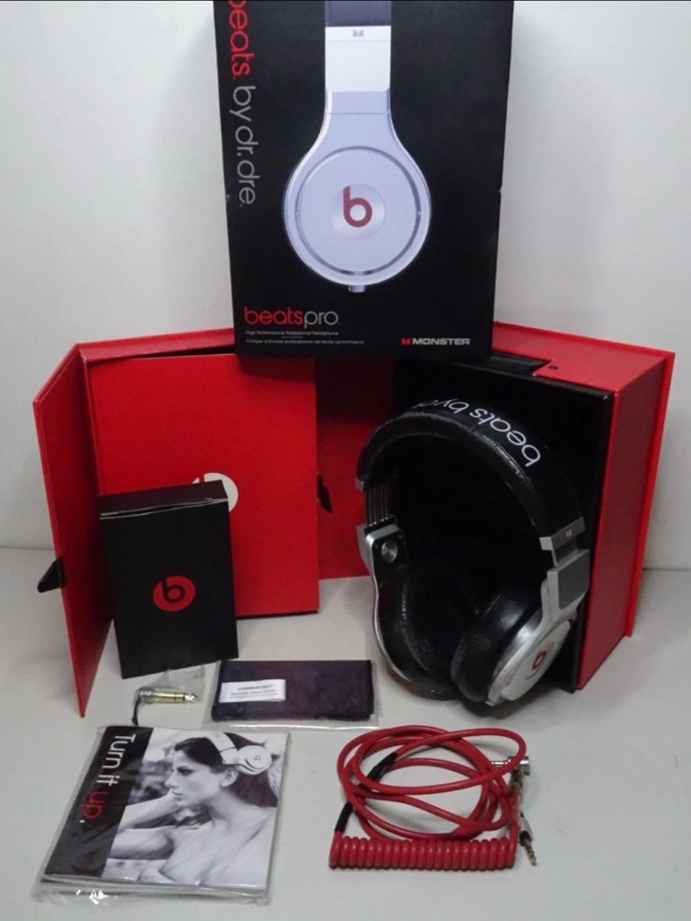 Beats by Dr. Dre Beats Pro Headphones - Black and Silver